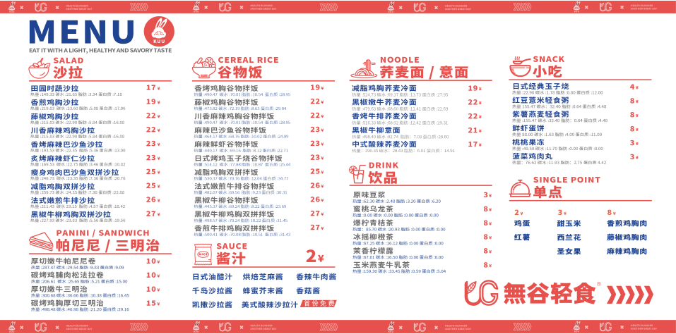 怎么設(shè)計(jì)輕食菜單